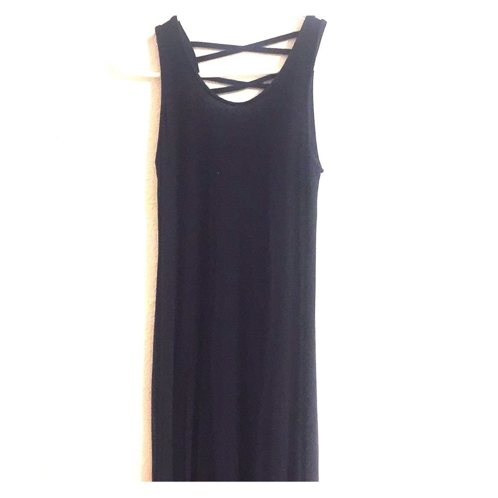 Navy blue maxi